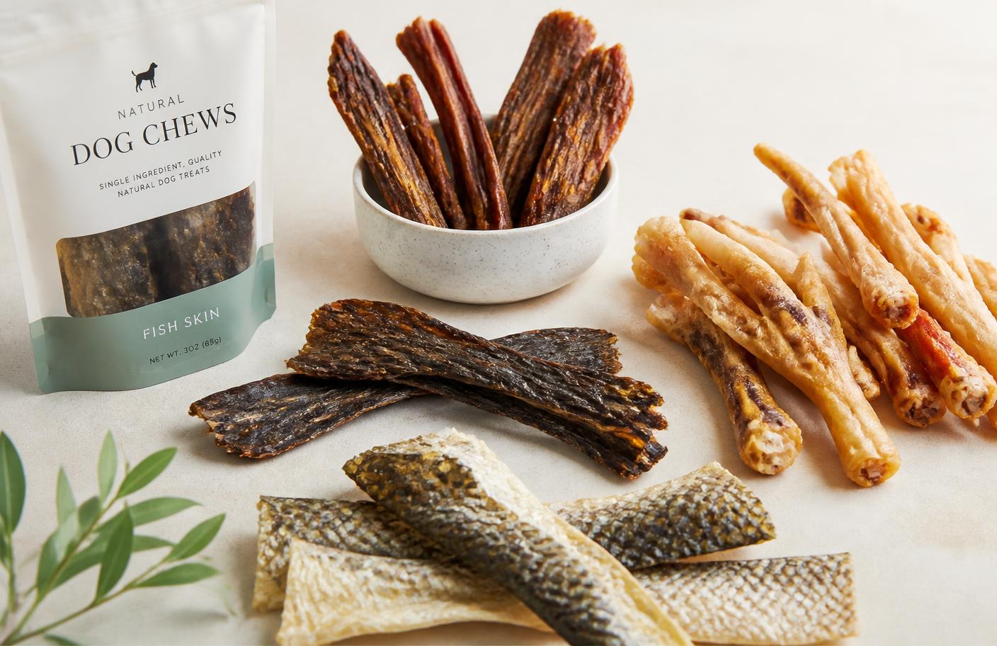 Riverside Pet natural single-ingredient dog treats and chews